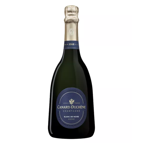 Bottiglia di Champagne Canard-Duchêne Blanc de Noirs Iconic - Cuvée 100% Pinot Noir de la Montagne de Reims