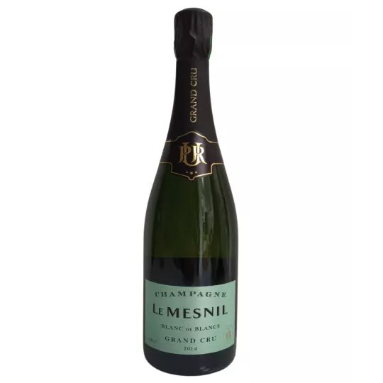 Bottiglia di Champagne Le Mesnil Vintage 2014 Blanc de Blancs Grand Cru