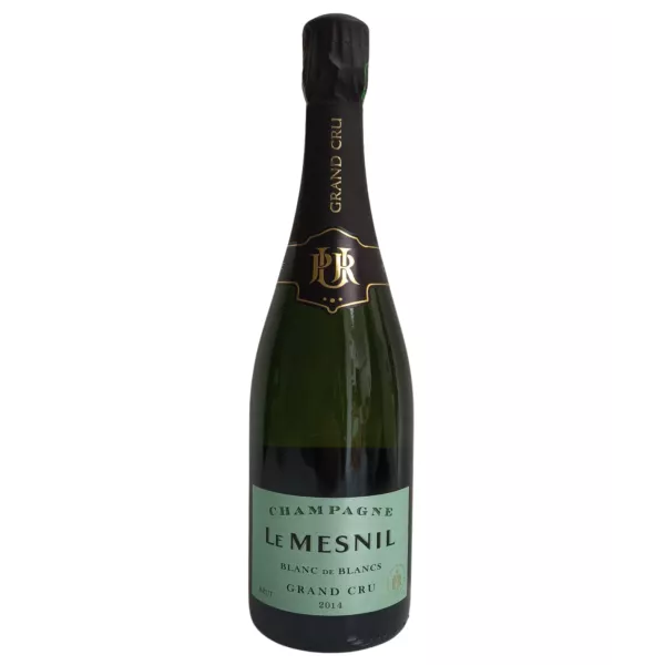 Bottiglia di Champagne Le Mesnil Vintage 2014 Blanc de Blancs Grand Cru