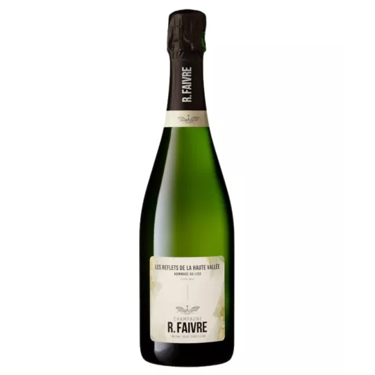 Champagne R. Faivre Les Reflets de la Haute Vallée - bottiglia di extra brut del produttore di Belval-sous-Châtillon