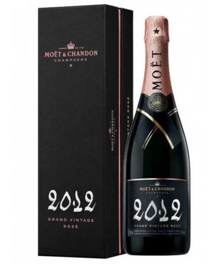 MOET et CHANDON champagne Grand Vintage Rosé Annata 2012