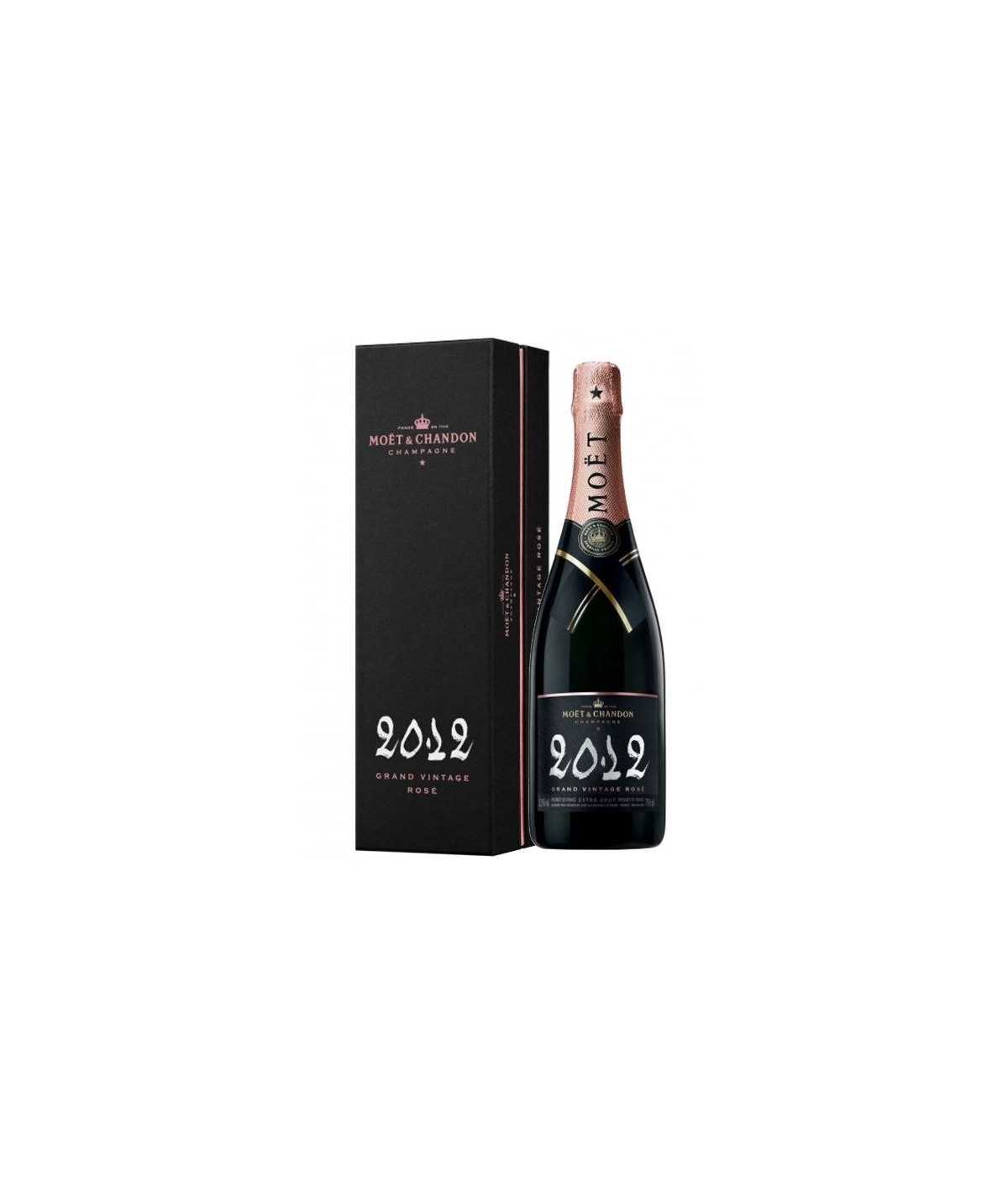 MOET et CHANDON champagne Grand Vintage Rosé Annata 2012