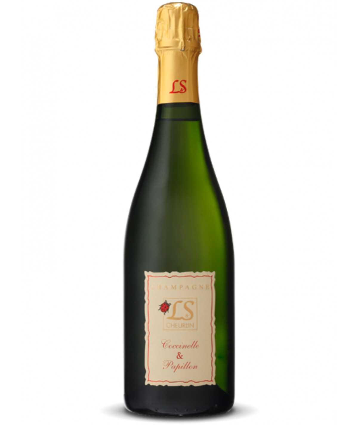 Agricoltura biologica Champagne LUCIE CHEURLIN Brut Coccinelle & Papillon