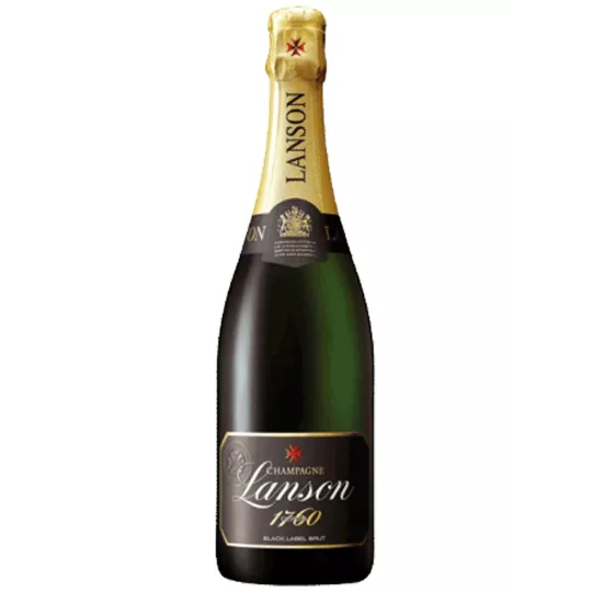 Champagne Lanson Black Label Brut - Un capolavoro di eleganza e patrimonio per gli amanti dello champagne