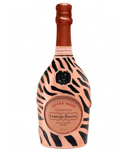 champagne LAURENT-PERRIER rosé Zebra edition