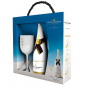 Set regalo champagne MOET and CHANDON Ice Imperial Bottiglia con 2 bicchieri