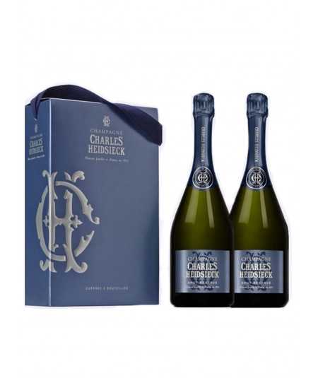 Set regalo champagne CHARLES HEIDSIECK 2 Brut Reserve