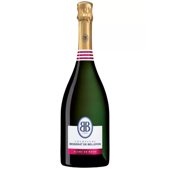 Bottiglia di Champagne Besserat de Bellefon Blanc de Noirs Grand Cru 100% Pinot Noir