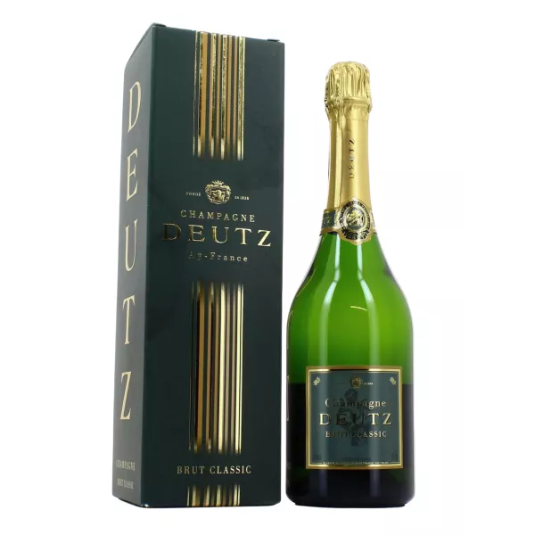 Champagne DEUTZ Brut Classic con astuccio - Bottiglia