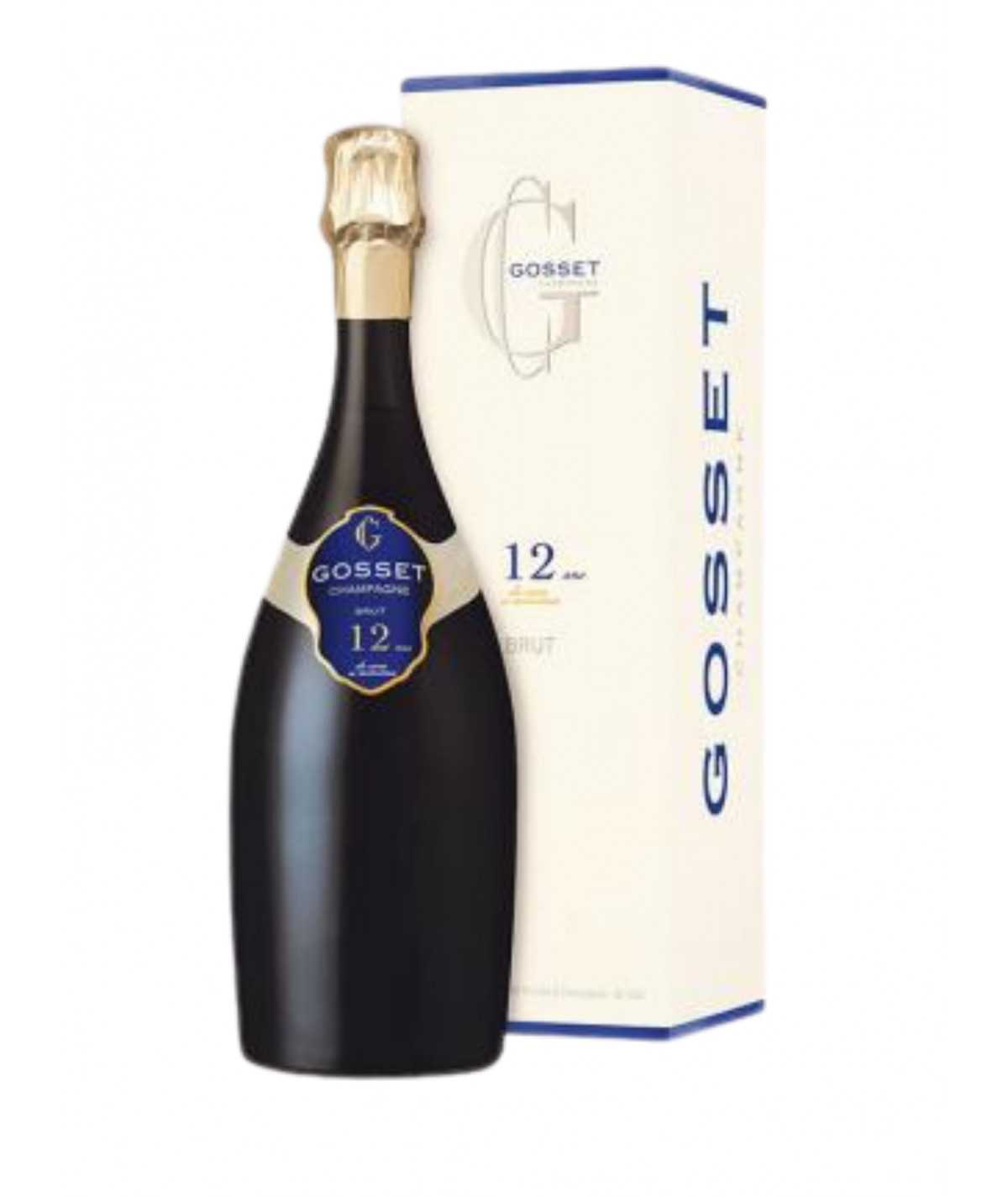 GOSSET Champagne 12 anni in cantina