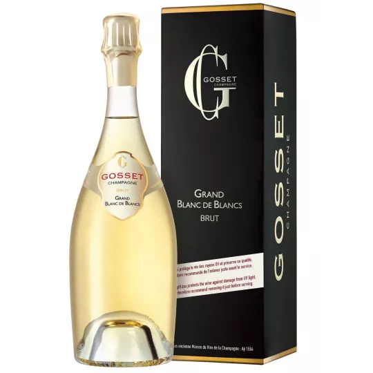 Bottiglia di Champagne GOSSET Grand Blanc De Blancs Brut