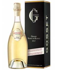 Bottiglia di Champagne GOSSET Grand Blanc De Blancs Brut