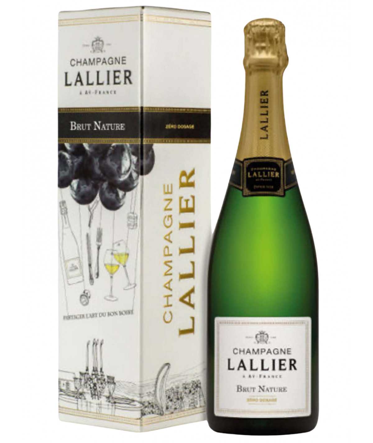 Champagne LALLIER Brut Nature