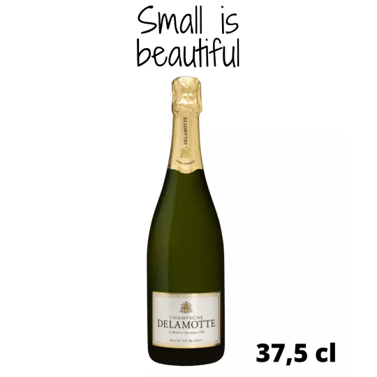 Mezza bottiglia di champagne DELAMOTTE Blanc De Blancs Grand Cru