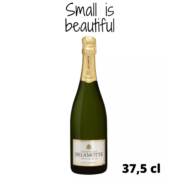 Mezza bottiglia di champagne DELAMOTTE Blanc De Blancs Grand Cru