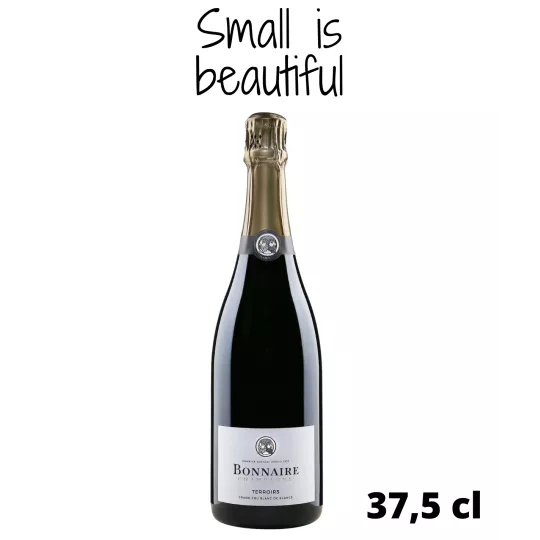 Mezza bottiglia di champagne BONNAIRE Terroirs Grands Crus Blanc De Blancs