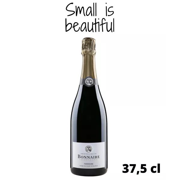 Mezza bottiglia di champagne BONNAIRE Terroirs Grands Crus Blanc De Blancs