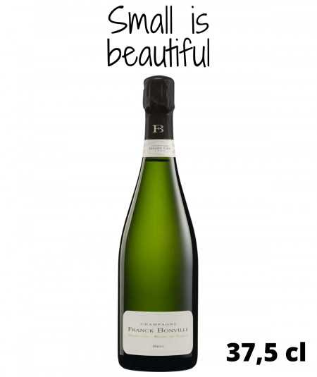 Mezza bottiglia di champagne FRANCK BONVILLE Brut Grand Cru Blanc de Blancs