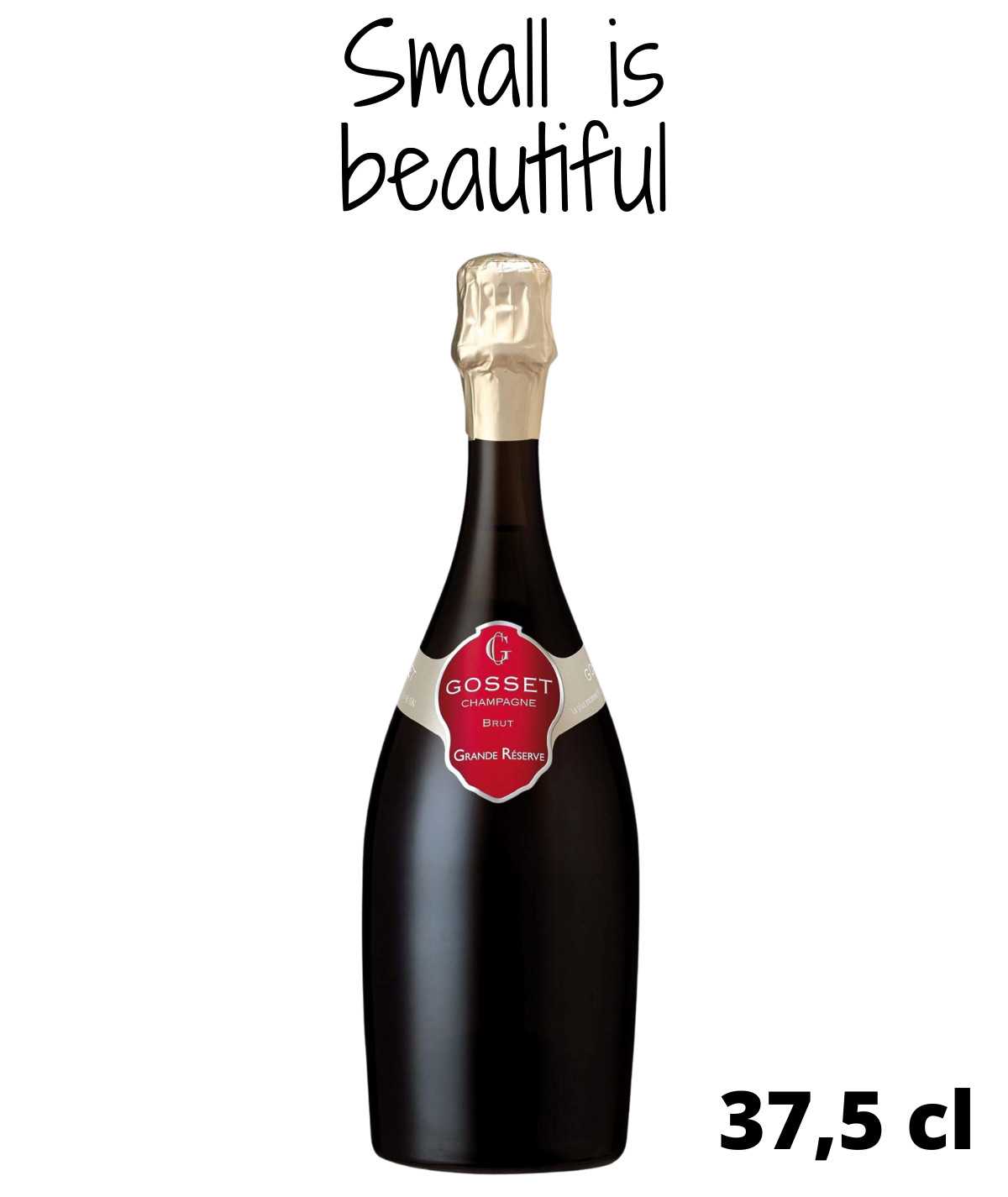 Mezza bottiglia di champagne GOSSET Grande Reserve Brut