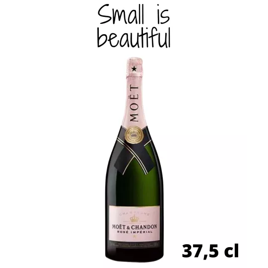 Mezza bottiglia di champagne MOET & CHANDON Rosé Impérial
