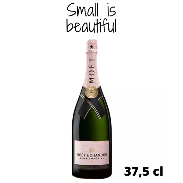 Mezza bottiglia di champagne MOET & CHANDON Rosé Impérial