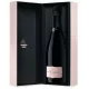 Bottiglia di Champagne Fleur de Miraval Rosé, rosa pallido, vista frontale