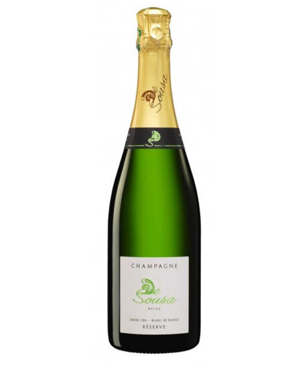 Champagne DE SOUSA Brut Réserve Blanc De Blancs Grand Cru BIO