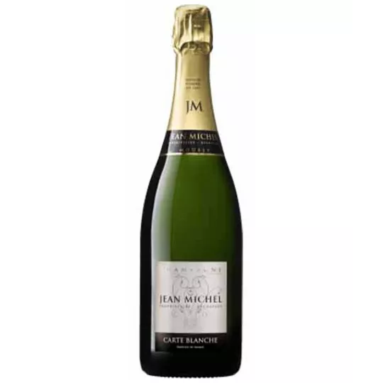 Bottiglia di JEAN MICHEL Carte Blanche Brut - Champagne di eleganza e raffinatezza