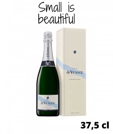 Mezza bottiglia di champagne DE VENOGE Cordon Bleu Brut