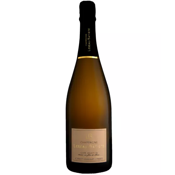 Bottiglia di Champagne Lebeau-Batiste Cuvée Sélection Brut senza annata 75cl