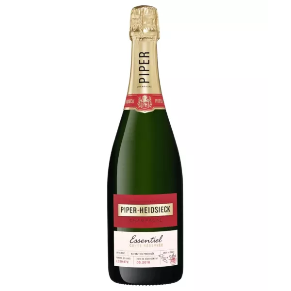 Bottiglia di champagne Piper-Heidsieck Cuvée Essentiel Extra-Brut