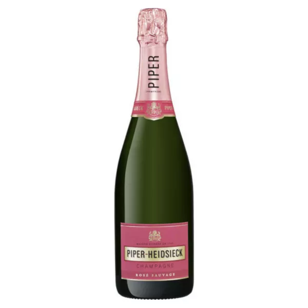 Bottiglia di Champagne Piper-Heidsieck Rosé Sauvage - brut rosé Pinot Noir