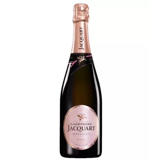 Bottiglia di Champagne JACQUART Brut Rosé Mosaïque