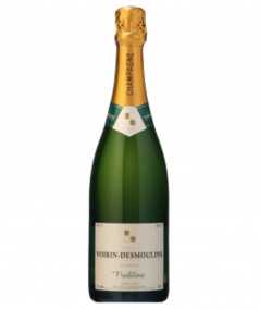 Scopri l'essenza della raffinatezza con lo champagne Brut Tradition di VOIRIN-DESMOULINS.