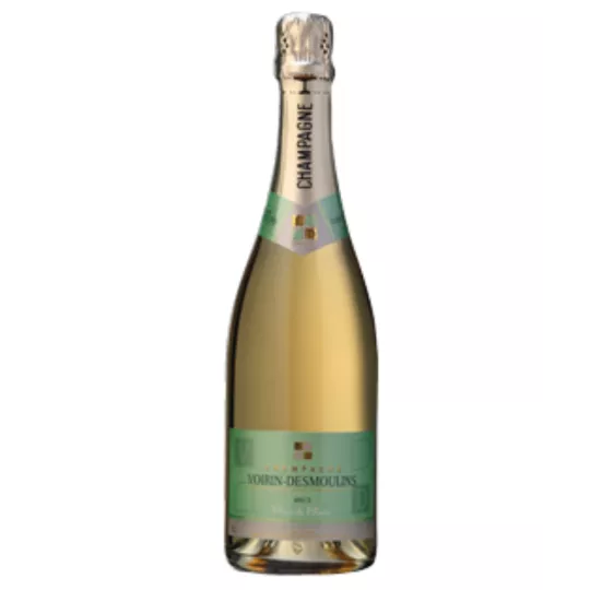 Bottiglia di Champagne d'Eccellenza Blanc de Blancs le VOIRIN-DESMOULINS Brut Grand Cru
