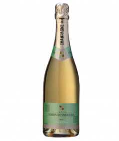 Bottiglia di Champagne d'Eccellenza Blanc de Blancs le VOIRIN-DESMOULINS Brut Grand Cru