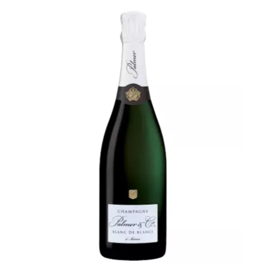 Bottiglia di Champagne Palmer Blanc de Blancs - cuvée 100% Chardonnay Premier Cru