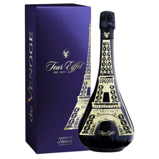 champagne DE VENOGE Cuvée Princes Tour Eiffel