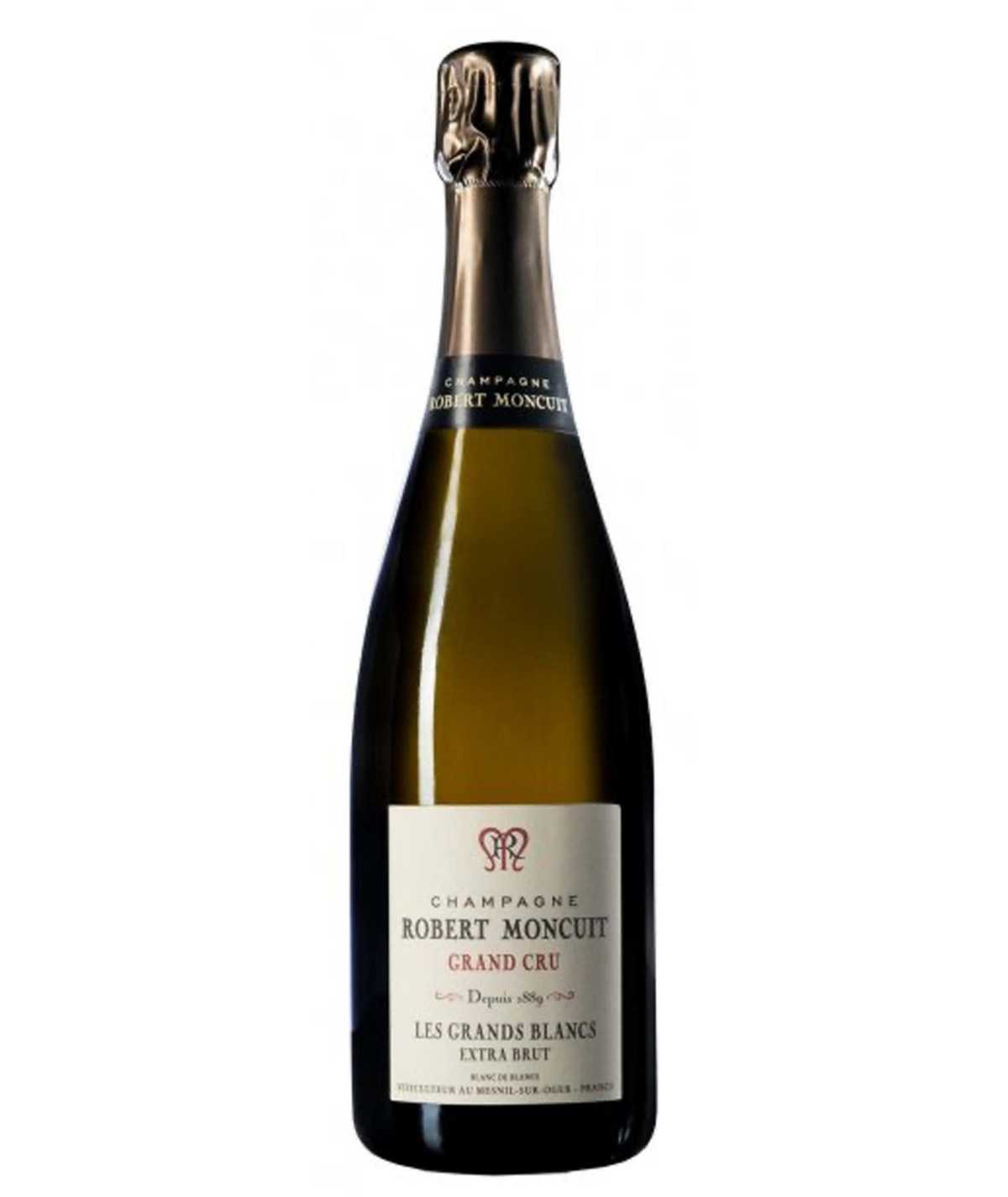 Jeroboam Champagne ROBERT MONCUIT Blanc De Blancs Extra-Brut Grand Cru