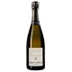 Bottiglia di Champagne Robert Moncuit Blanc de Blancs Extra-Brut Grand Cru Réserve Perpétuelle, vista frontale