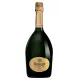 Magnum de Champagne R de Ruinart Brut 1,5L - bottiglia ed etichetta su sfondo neutro