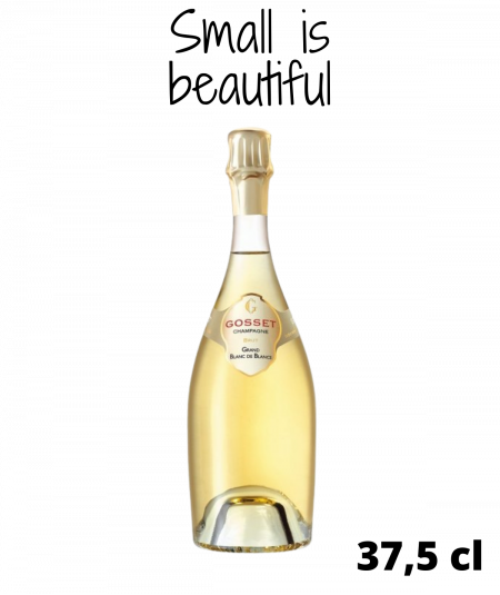 Mezza bottiglia di champagne GOSSET Grand Blanc De Blancs Brut