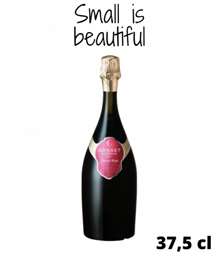 Mezza bottiglia di champagne GOSSET Grand Rosé Brut
