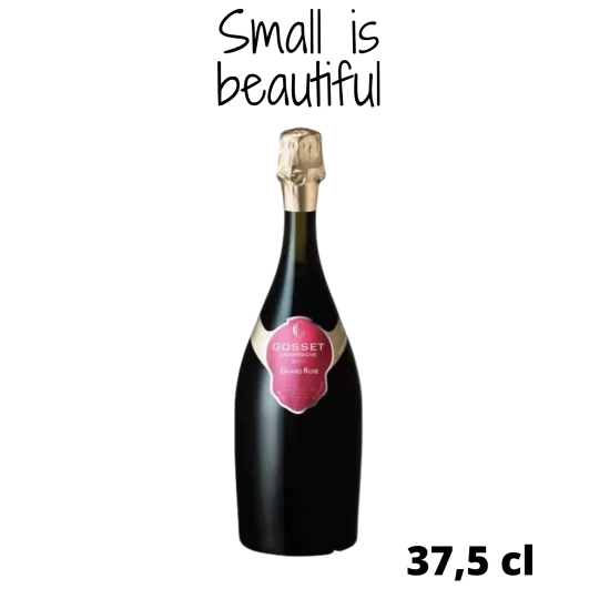 Mezza bottiglia di champagne GOSSET Grand Rosé Brut