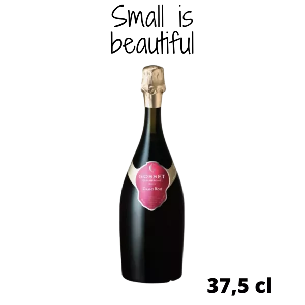Mezza bottiglia di champagne GOSSET Grand Rosé Brut