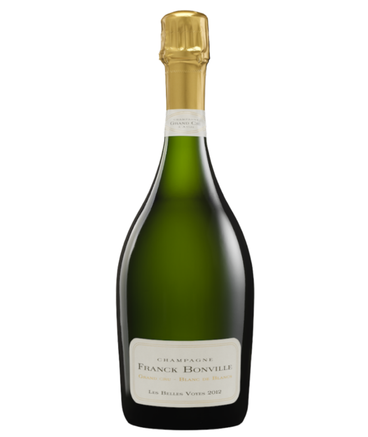 champagne FRANCK BONVILLE Grand Cru Blanc de Blancs Les Belles Voyes