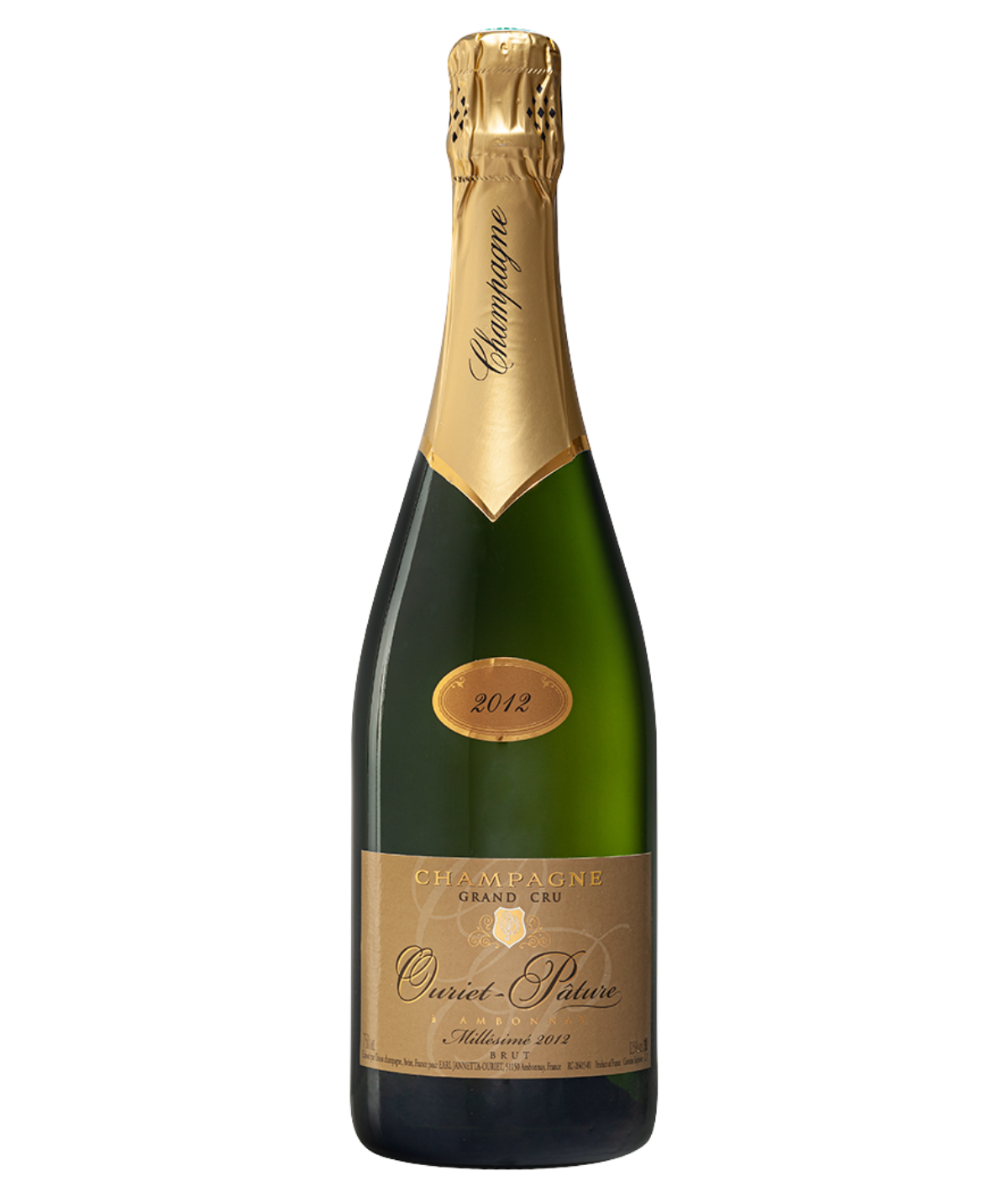 champagne OURIET-PATURE Grand Cru Millesimato 2012