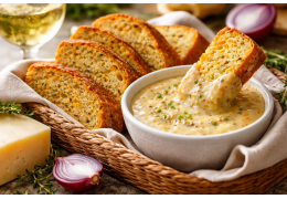 Pane alle Carote con Fontina e Senape allo Champagne